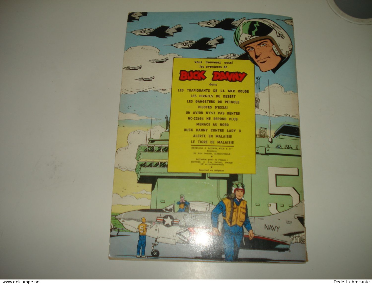 C54 / Buck Danny  20 " SOS soucoupes volantes !  " E.O 1959 - Petit prix