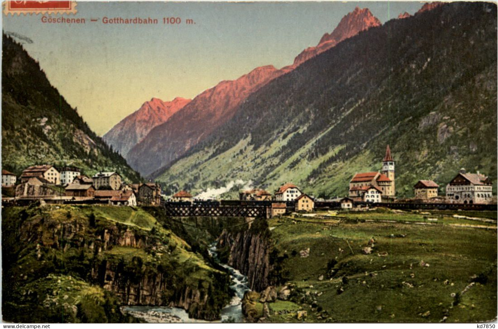 Göschenen - Gotthardbahn - Göschenen