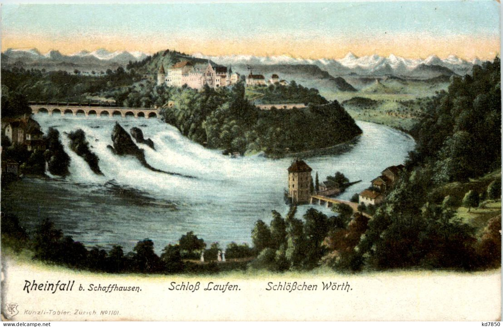 Rheinfall Bei Schaffhausen - Werbung Lindau - Neuhausen Am Rheinfall