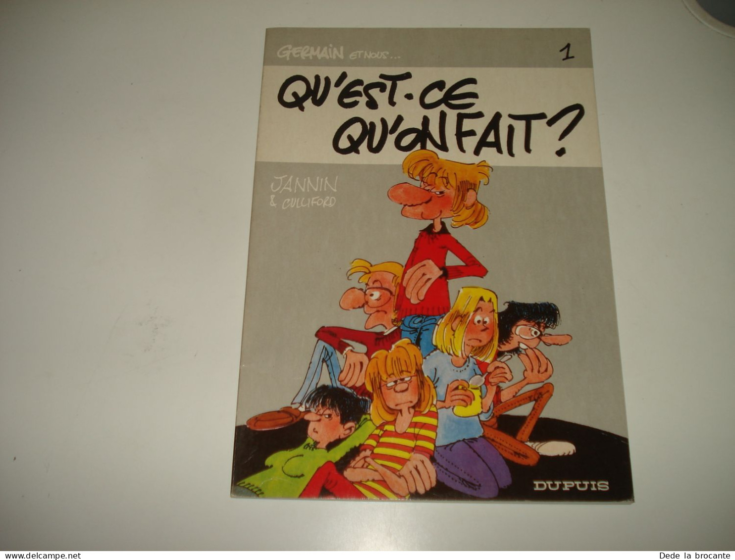 C54 / Germain Et Nous N° 1  " Qu'Est-ce Qu'on Fait ?  " E.O 1980 - Petit Prix - Otros & Sin Clasificación