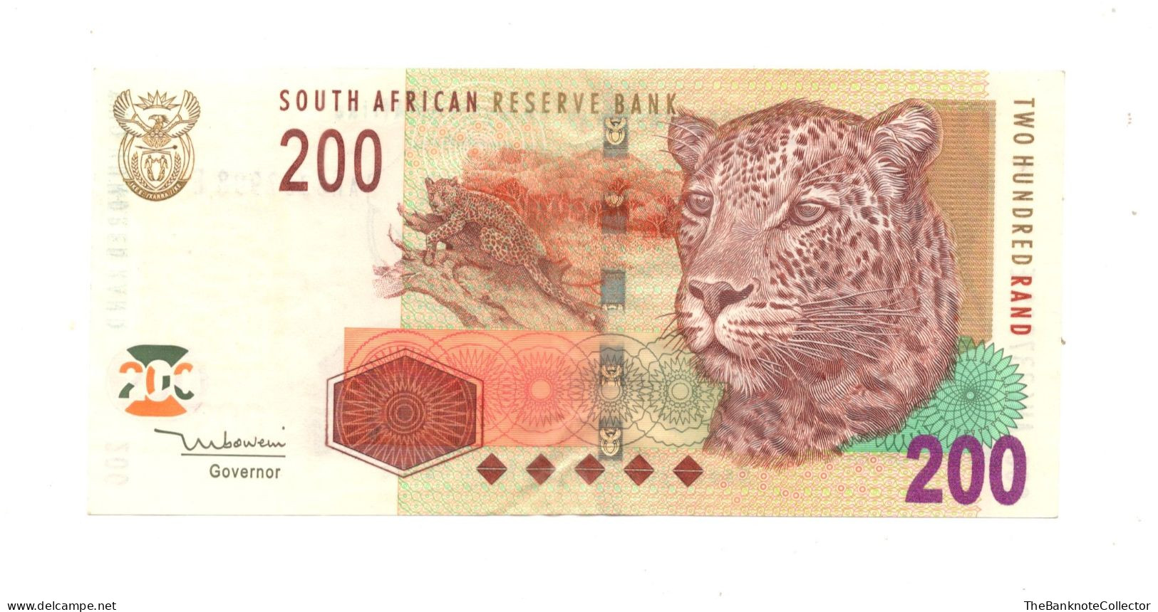 South Africa 200 Rands ND 2005 P-132 AUNC - Afrique Du Sud