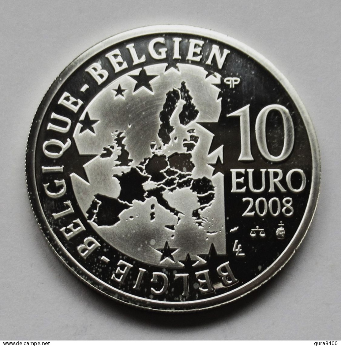 Belgie  10 Euro, 2008 Maurice Maeterlinck - Non Classificati