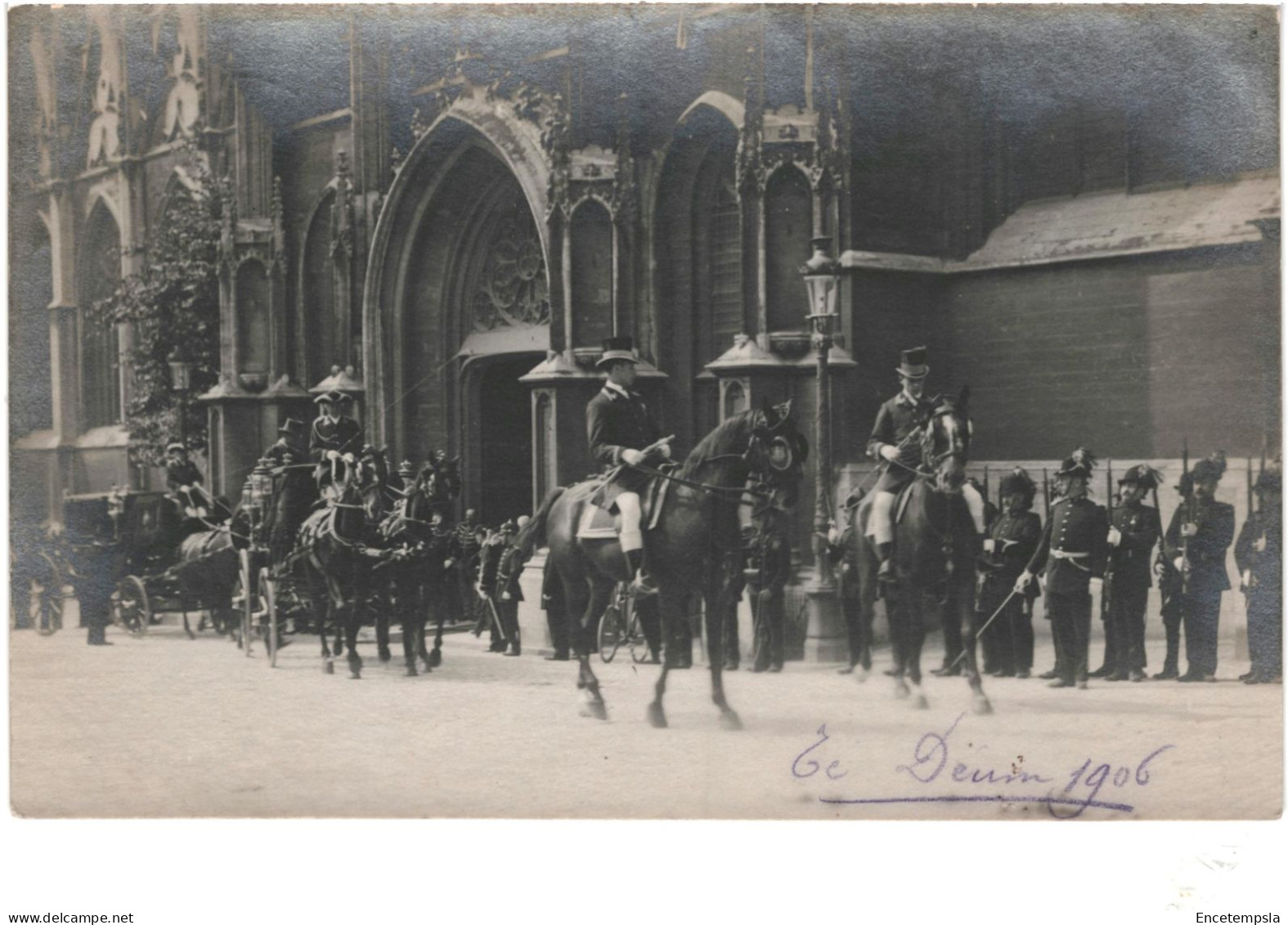 CPA Carte Postale Belgique  Bruxelles Te Deum 1906    VM79645 - Festivals, Events