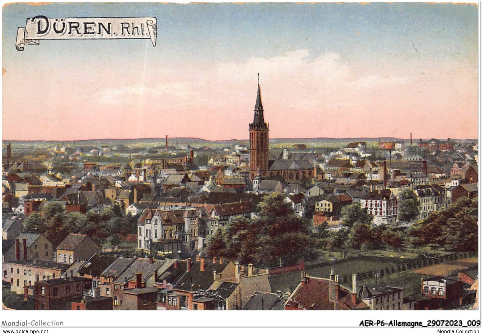 AERP6-ALLEMAGNE-0441 - DÜREN - Vue Générale - Dueren