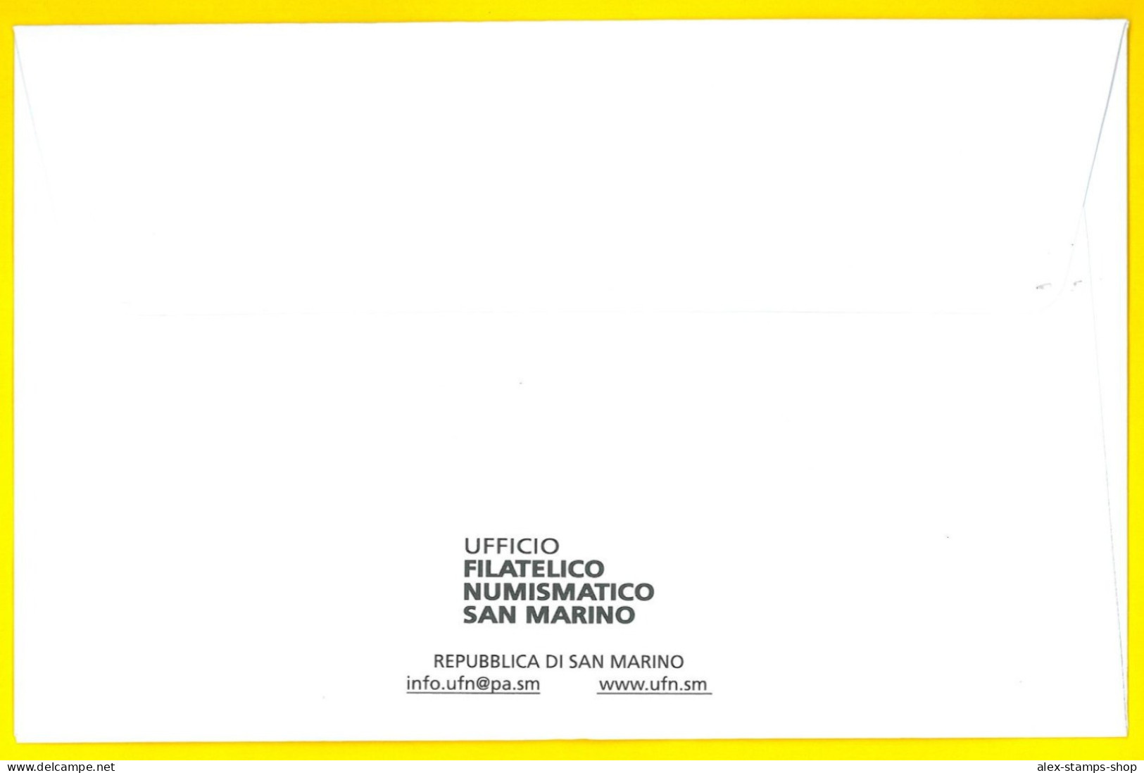 SAN MARINO 2021 FDC 25 Anni Dal Restauro Palazzo Storico - New First Day Cover - FDC