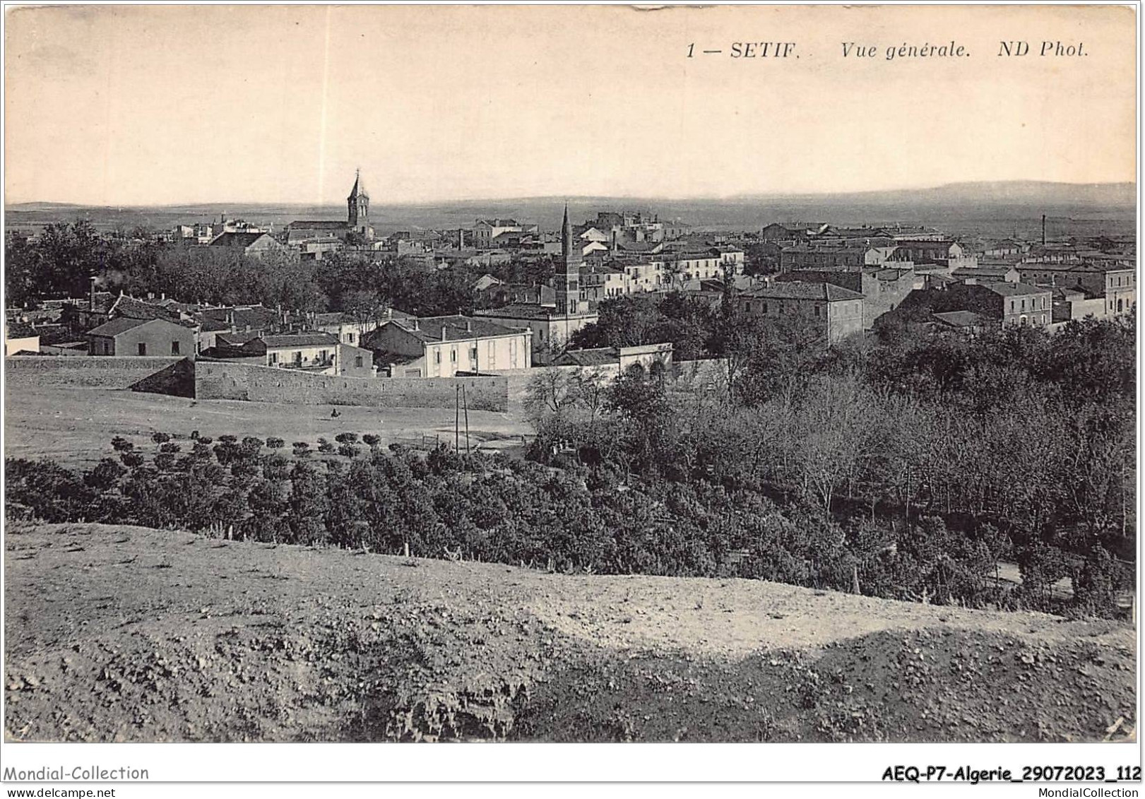 AEQP7-ALGERIE-0611 - Sétif - Vue Générale - Setif