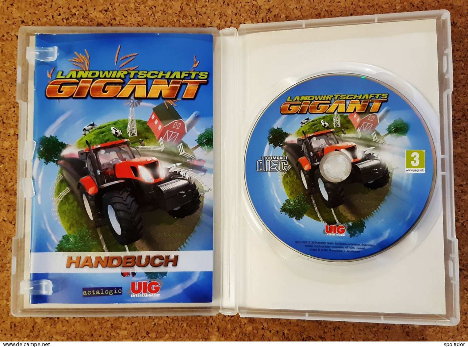 Landwirtschafts Gigant-PC CD-ROM-PC Game-2012 - Juegos PC