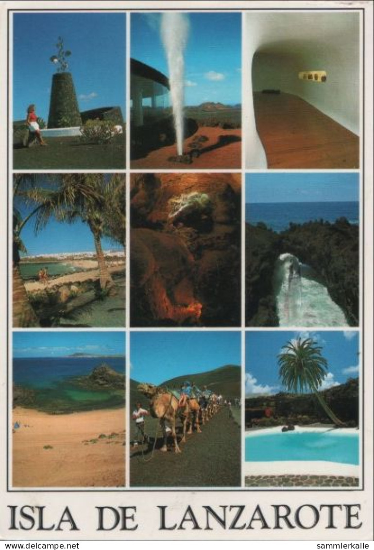 90884 - Spanien - Lanzarote - Mit 9 Bildern - Ca. 1985 - Lanzarote