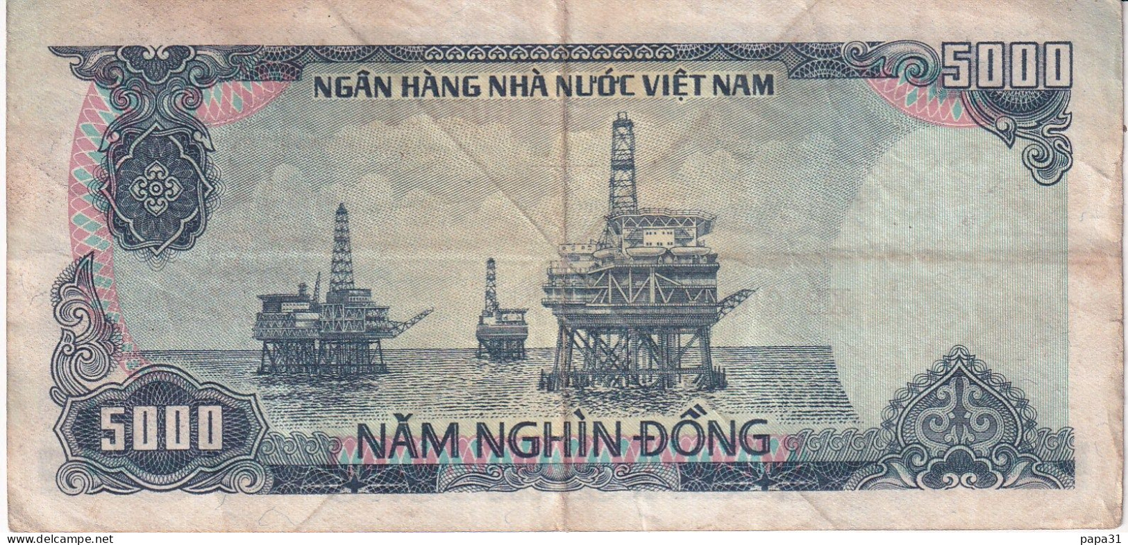 Viêt-Nam - Billet De 5000 Dong - Ho Chi Minh - - Viêt-Nam