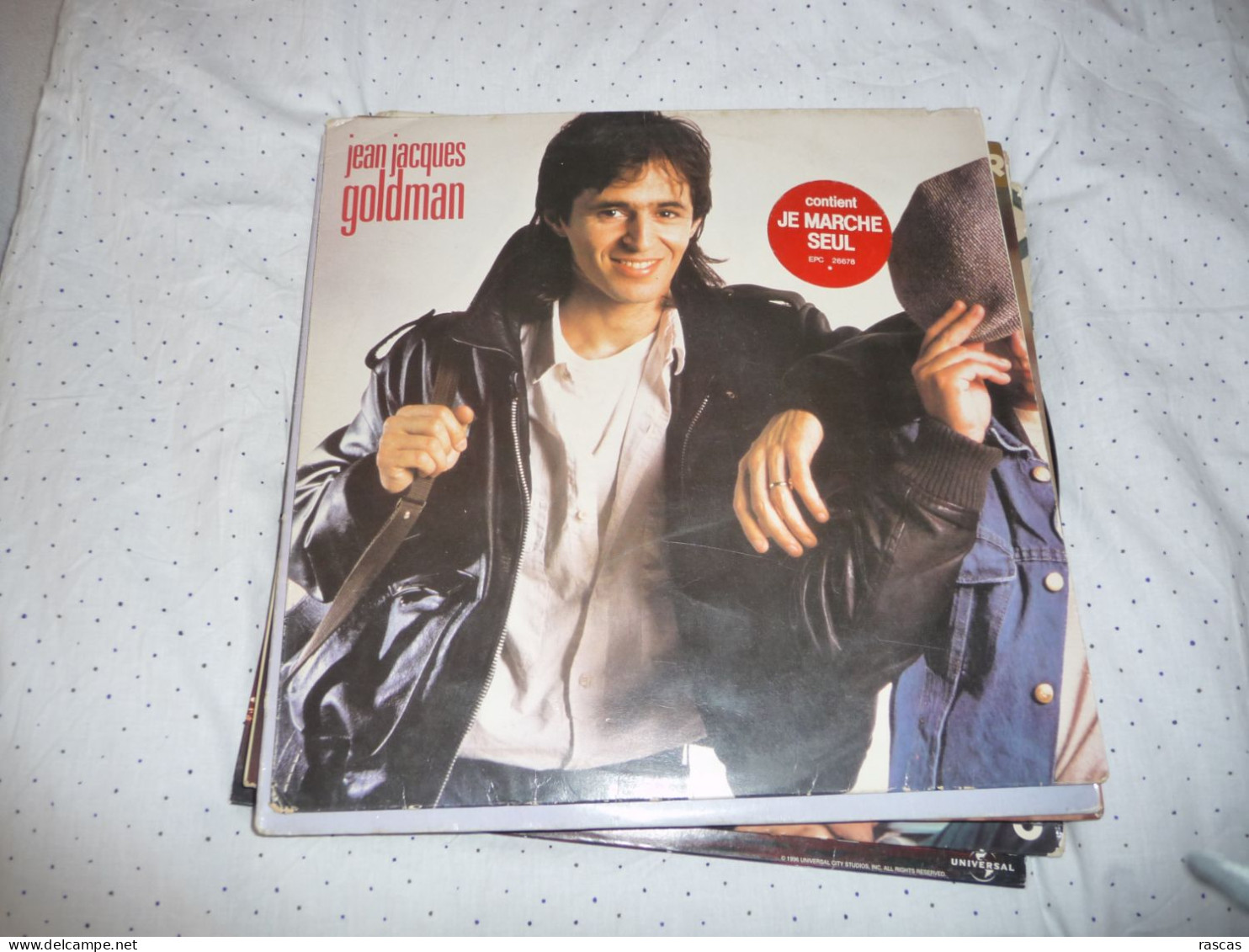 DISQUE VINYL 33 T DU CHANTEUR JEAN JACQUES GOLDMAN - NON HOMOLOGUE - Sonstige - Franz. Chansons