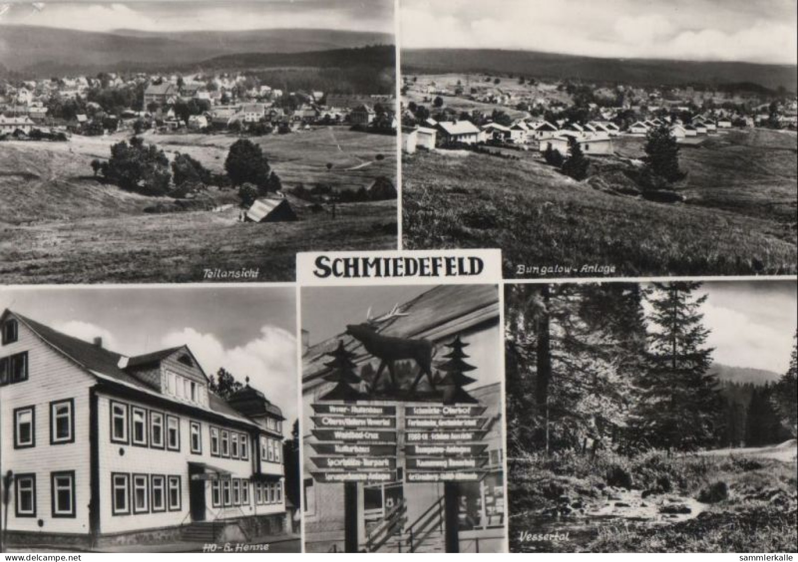 78871 - Schmiedefeld - U.a. Teilansicht - 1978 - Schmiedefeld