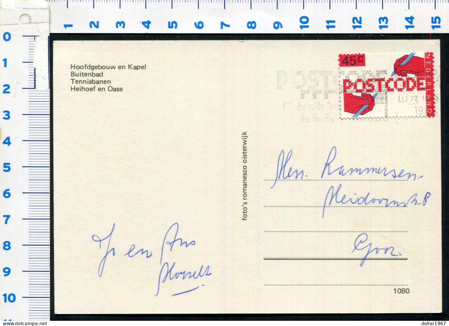 Pensionaat Eikenburg , Aalsterweg 289 In Stratum, Eindhoven -  Used 2 Scans For Condition.(Originalscan !!) - Eindhoven