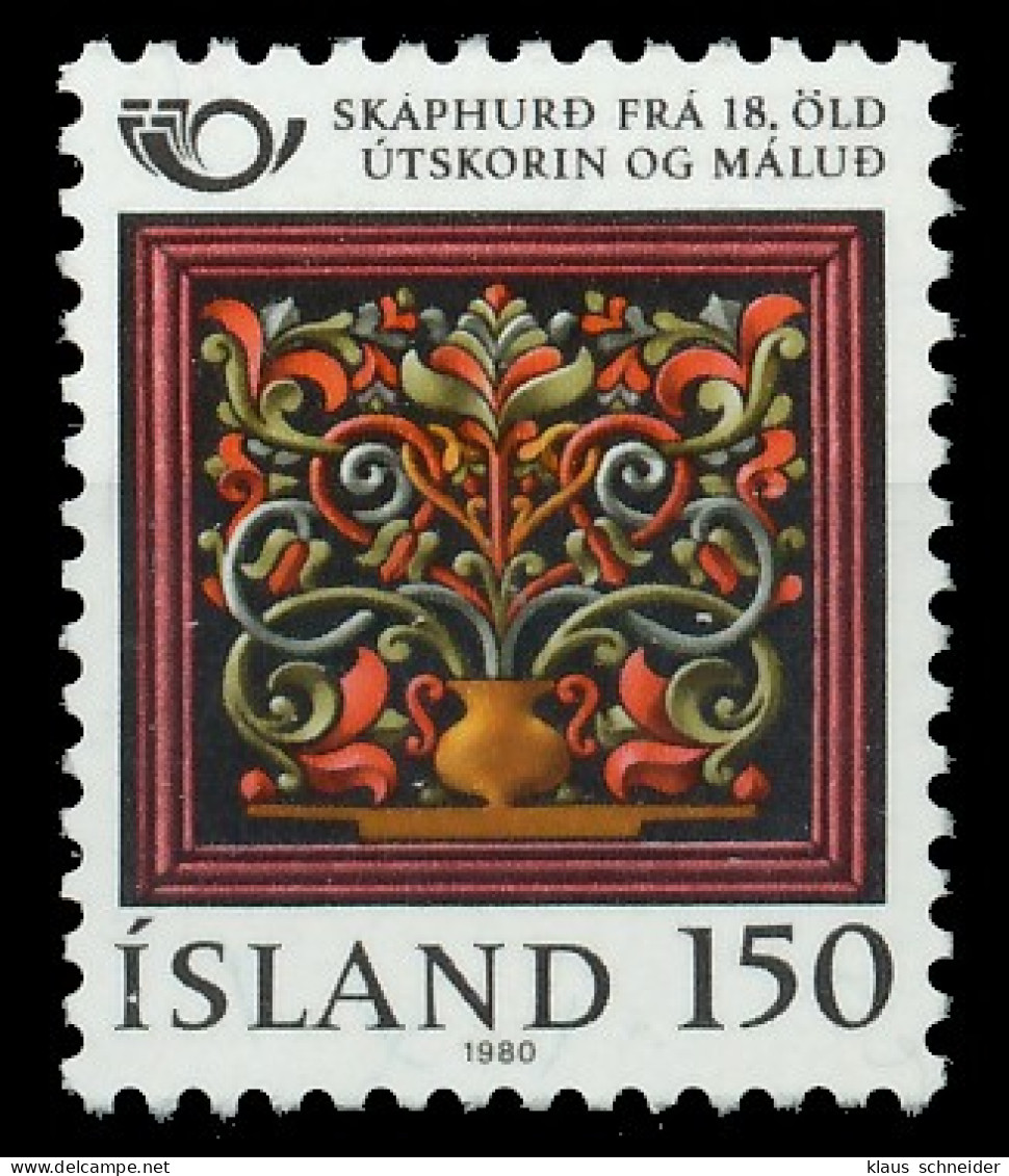 ISLAND 1980 Nr 556 Postfrisch SB04786 - Ongebruikt