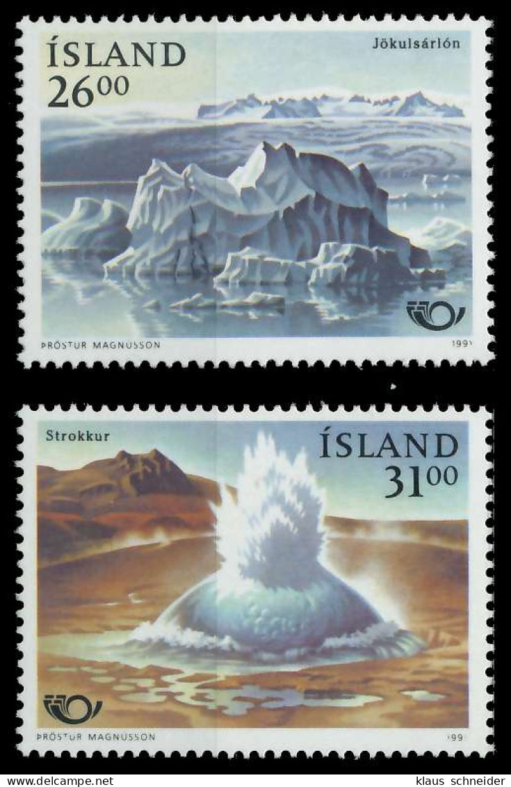 ISLAND 1991 Nr 747-748 Postfrisch SB0E9EE - Nuevos