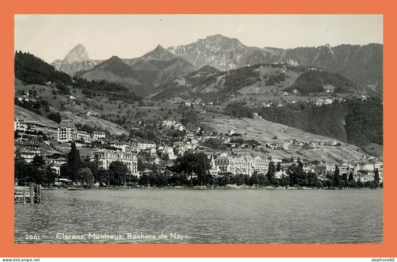 A638 / 453 Suisse CLARENS Montreux Rochers De Naye - Mon