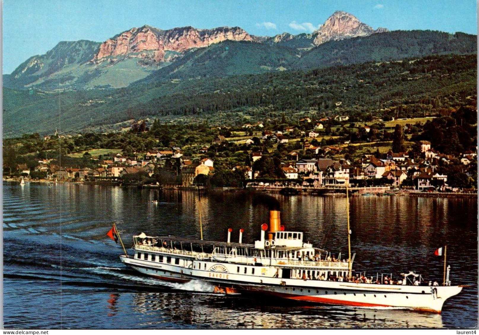 14-4-2024 (2 Z 5) France - Bâteau Du Lac Léman (posted 1982) - Pêche