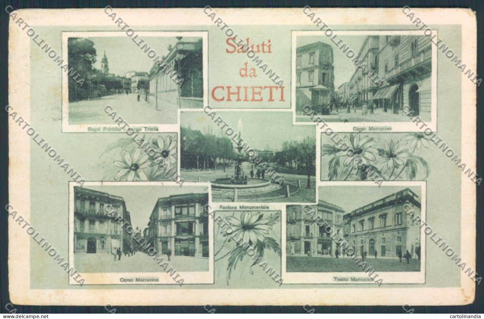 Chieti Città Saluti Da Cartolina MV9865 - Chieti