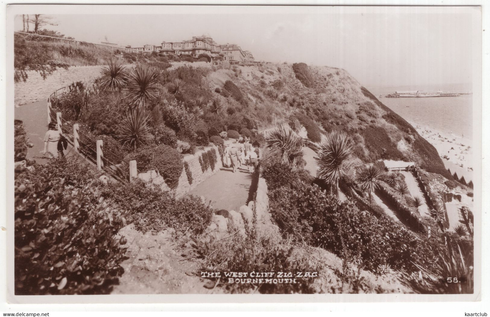 The West Cliff Zig-Zag - Bournemouth - (England, U.K.) - Bournemouth (bis 1972)