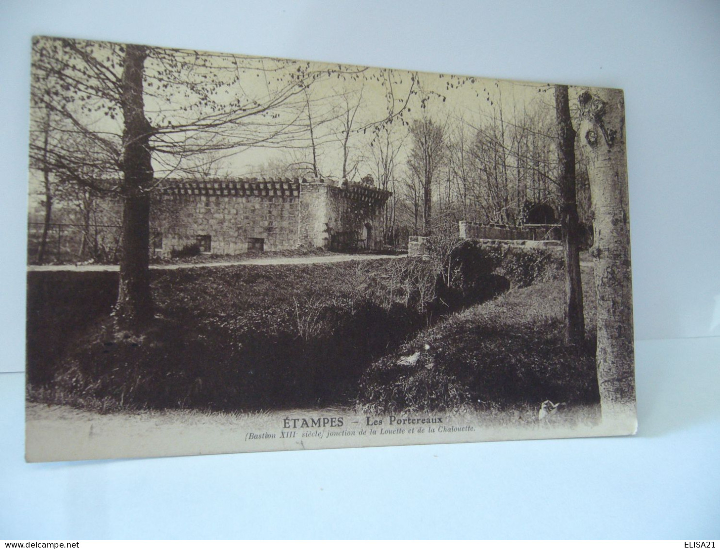 ETAMPES 01 ESSONNE LES PORTEREAUX CPA 1930 - Essonnes