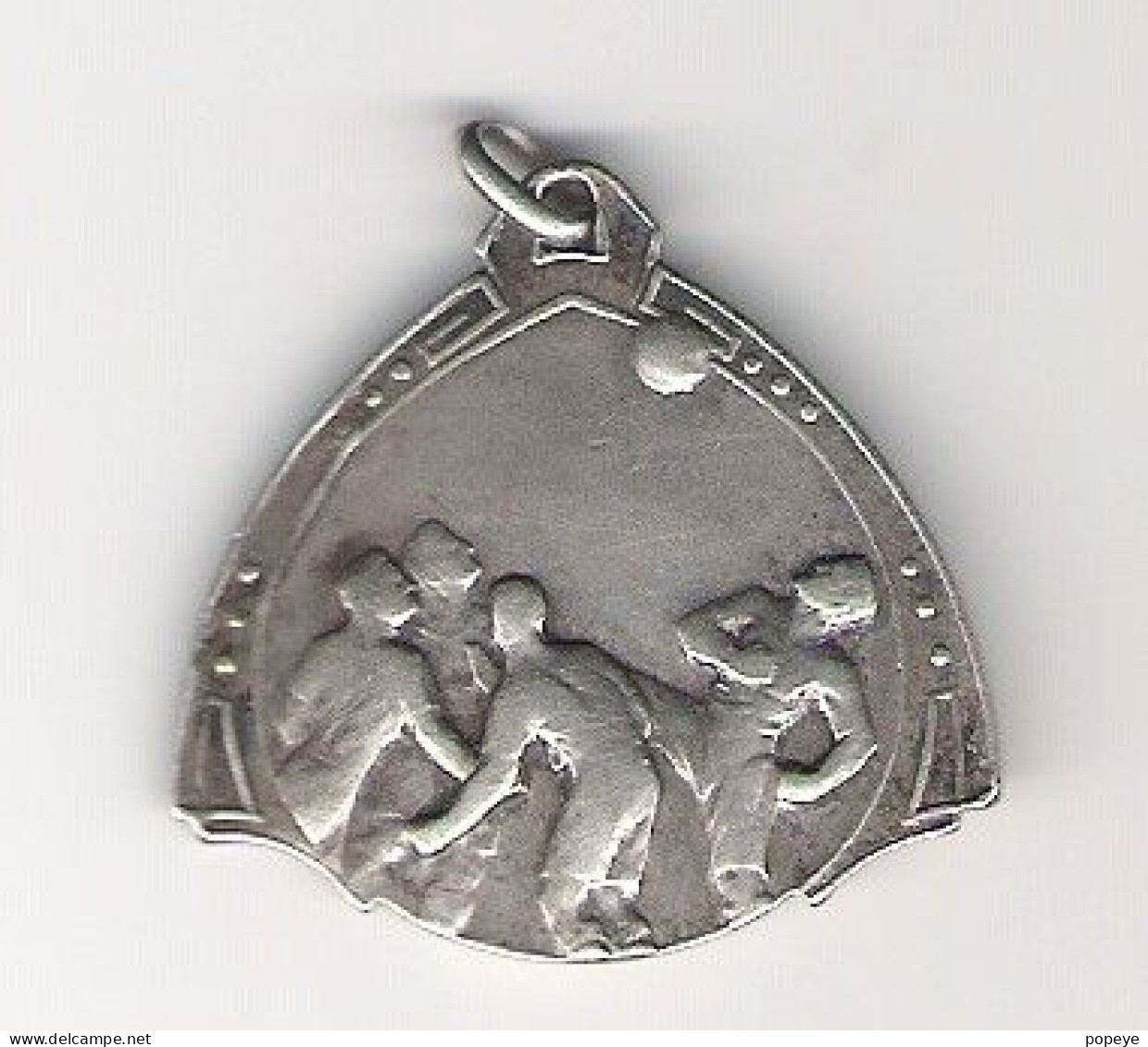 Médaille De Foot De 1923 En Argent 800 - Other & Unclassified