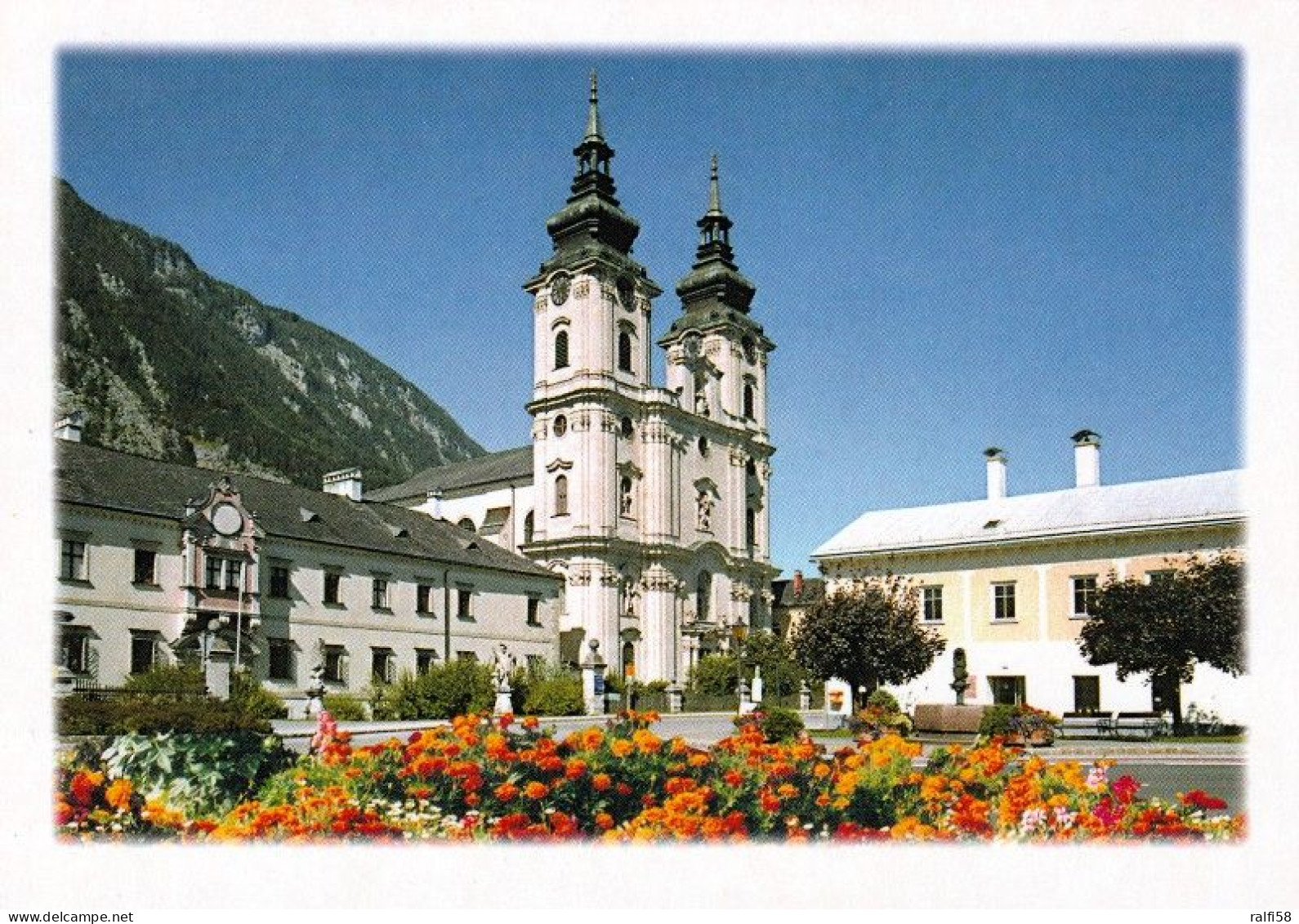 1 AK Österreich / Oberösterreich * Spital Am Pyhrn - Stiftskirche, Heute Pfarrkirche Himmelfahrt Mariens Geweiht * - Spital Am Phyrn