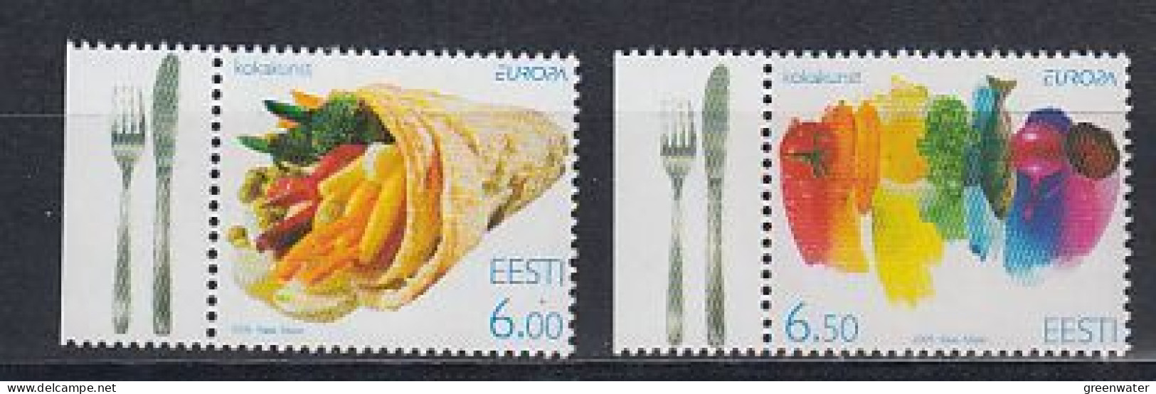 Europa Cept 2005 Estonia 2v ** Mnh (59513) - 2005