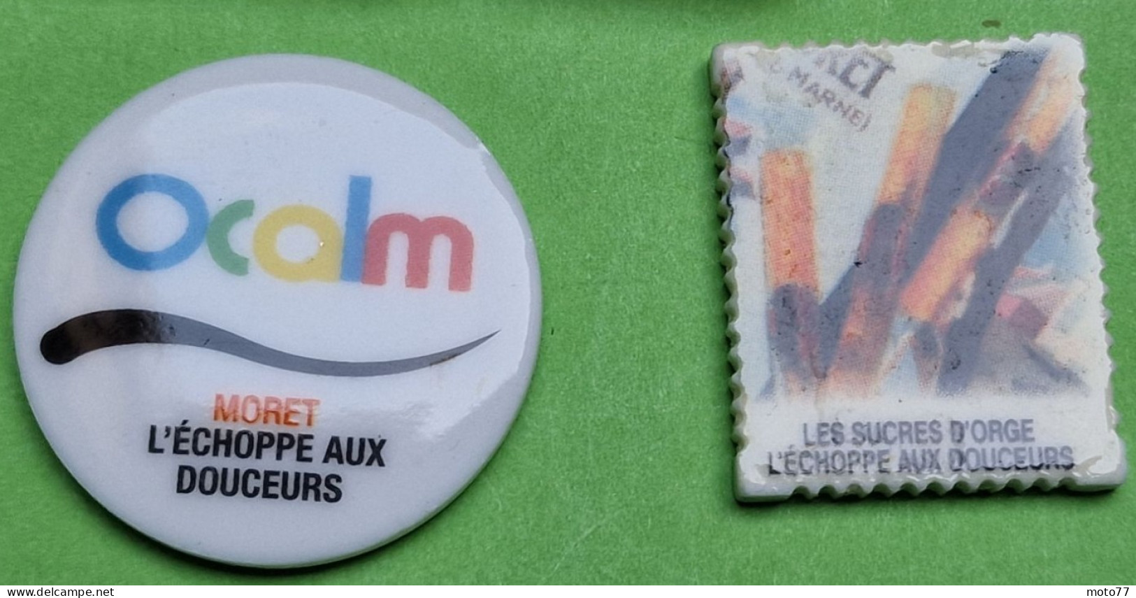 Lot 37 Fèves - Porcelaine -  Moret sur Loing; Coeur Superman Ecu Astérix Manèg Glace Pagot Tom et Jerry - vers 2010 2020