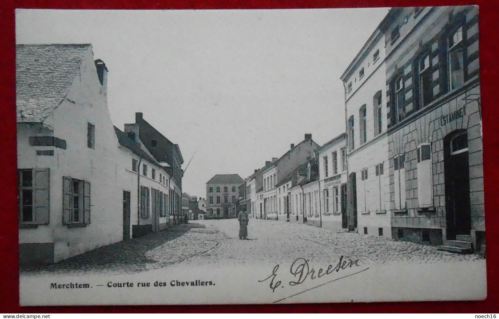 CPA 1904 Merchtem. Courte Rue Des Chevaliers - Korte Riddersstraat - Merchtem