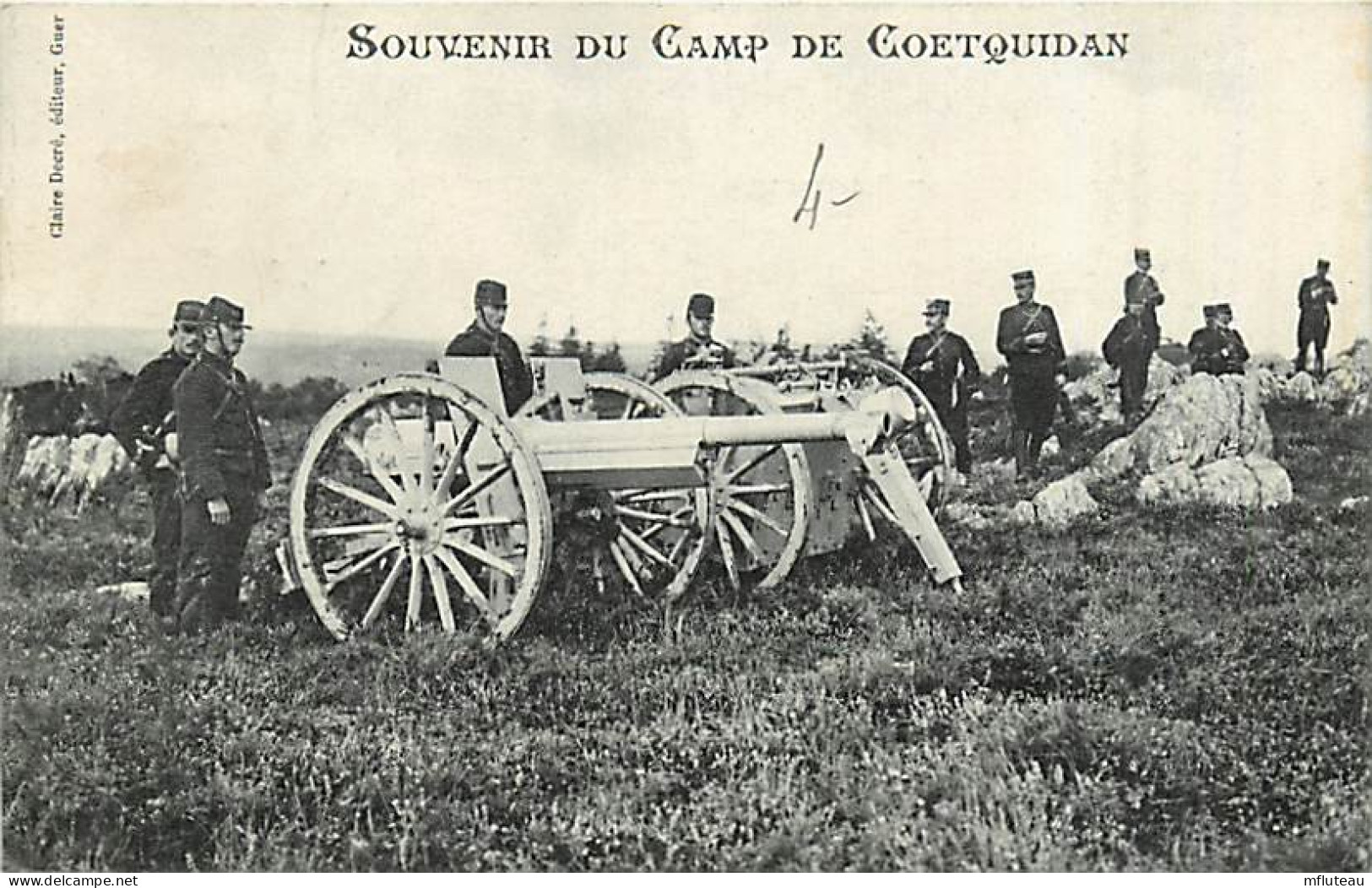 56* COETQUIDAN   Camp - Canons                    MA79-0730 - Guer Coetquidan