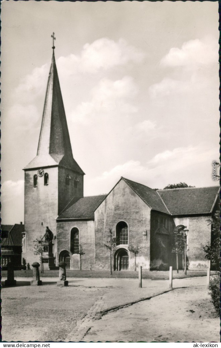 Ansichtskarte Bünde Laurentinskirche 1962 - Buende