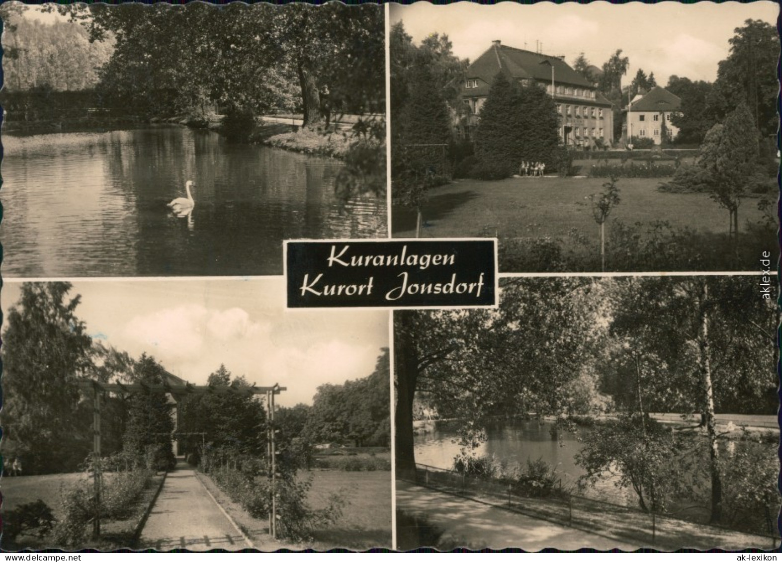 Ansichtskarte Jonsdorf Kuranlagen 1965 - Jonsdorf