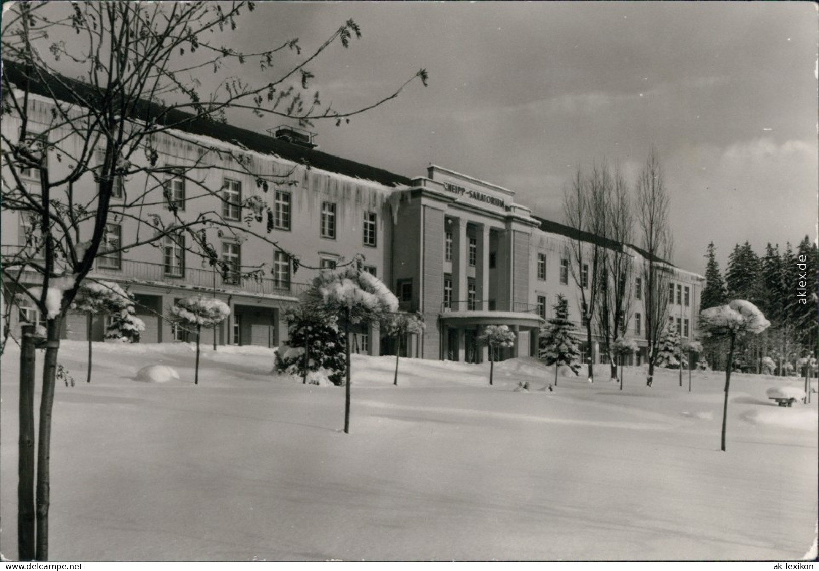 Antonsthal-Breitenbrunn (Erzgebirge) Sanatorium Für Natürliche Heilweise G1980 - Breitenbrunn