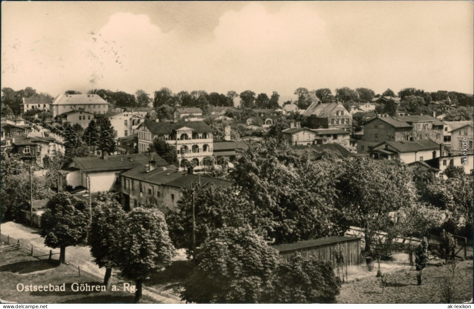 Ansichtskarte Göhren (Rügen) Ostseebad Göhren 1956 - Goehren