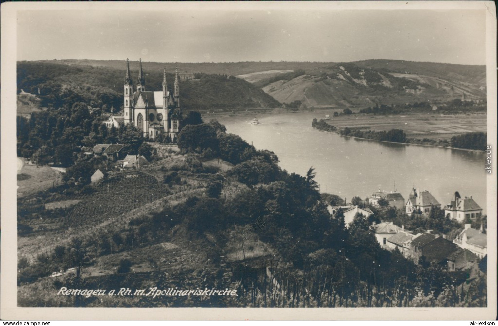 Ansichtskarte Remagen Apollinariskirche 1929 - Remagen