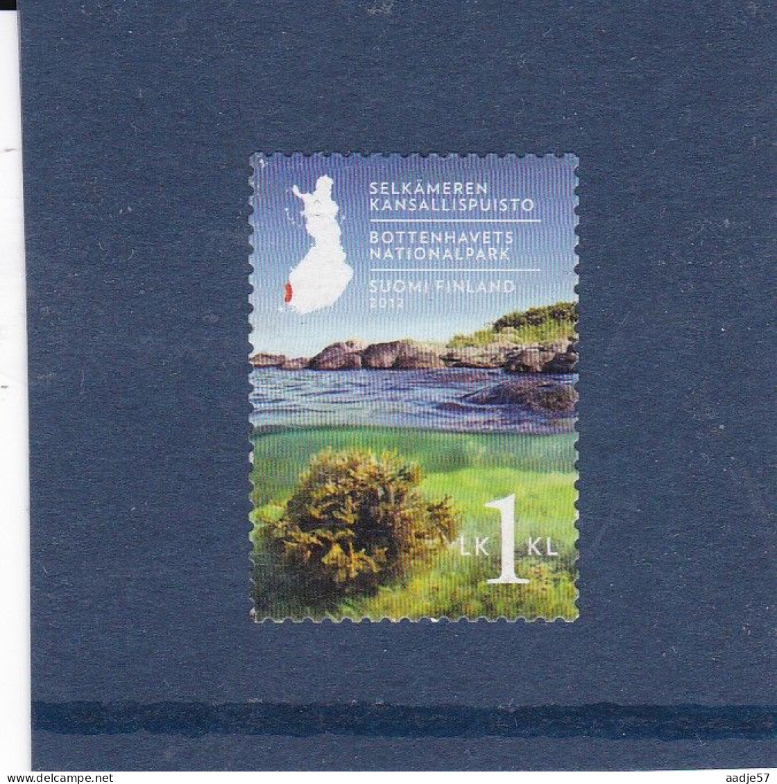 Finlande 2012 N°2150 En Feuille Entière Oblitérée Parc National De La Mer De Botnie Used - Used Stamps