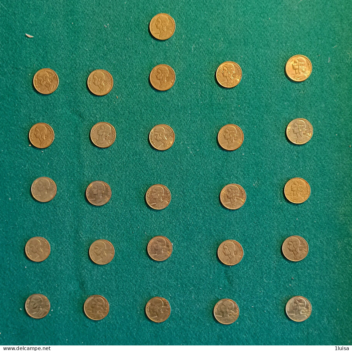 FRANCIA 5 Cents  26 Monete Anni Diversi - 5 Centimes