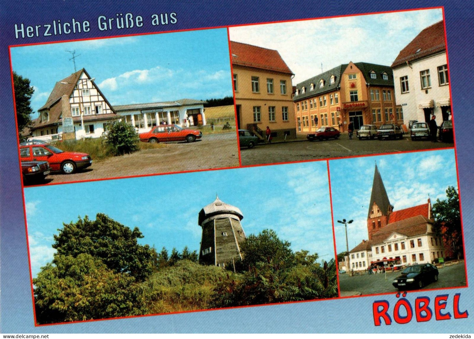 H1168 - TOP  Waren Müritz - Bild Und Heimat Reichenbach Qualitätskarte - Roebel