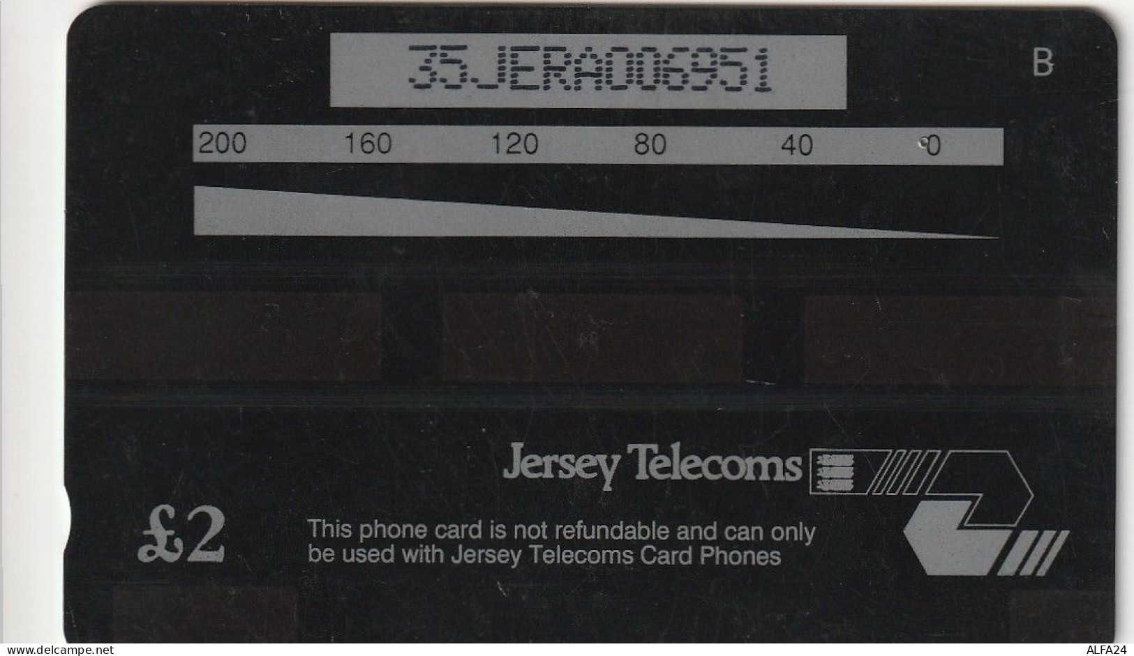 PHONE CARD JERSEY  (CZ973 - [ 7] Jersey And Guernsey