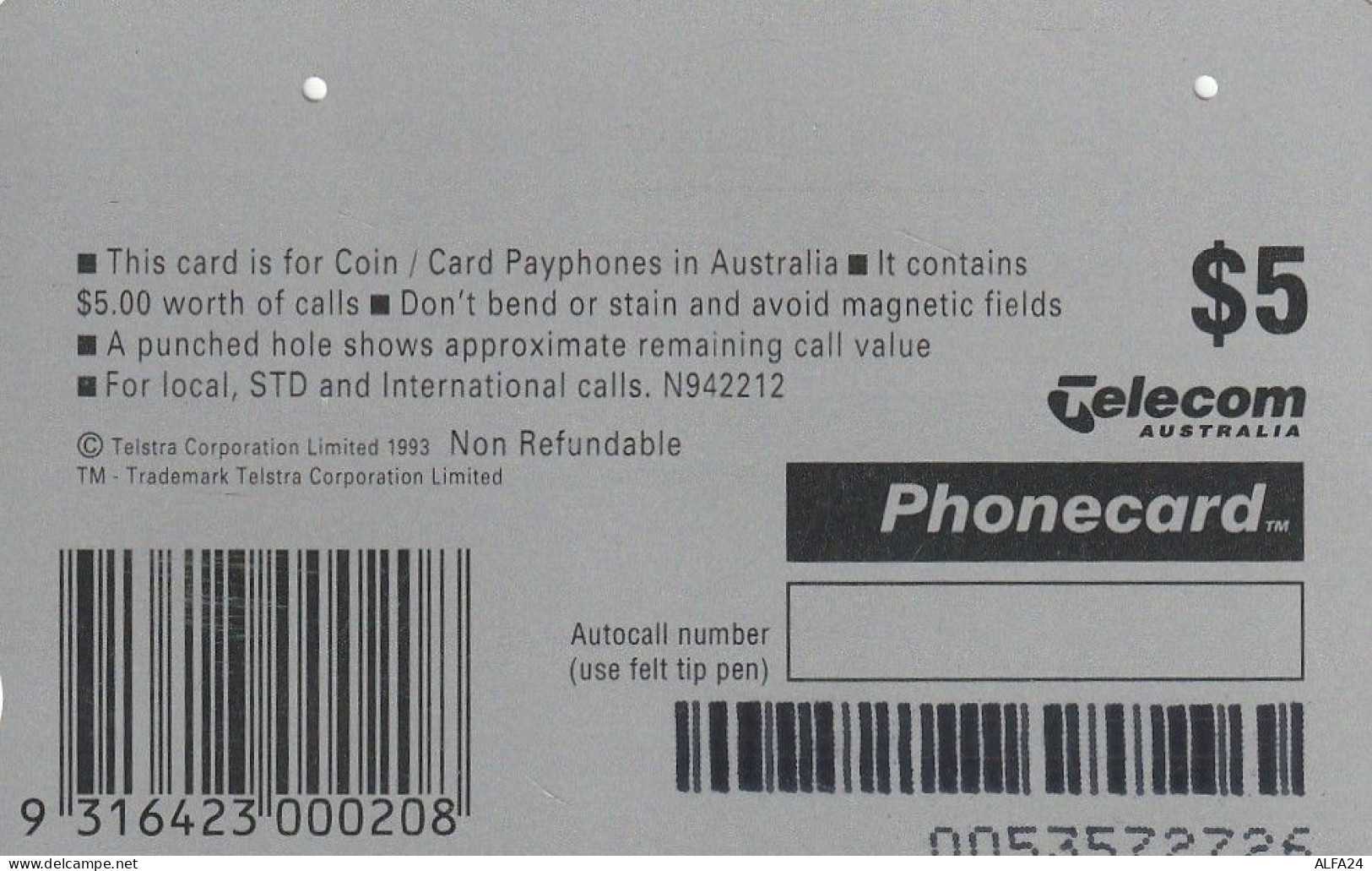 PHONE CARD AUSTRALIA  (CZ518 - Australie