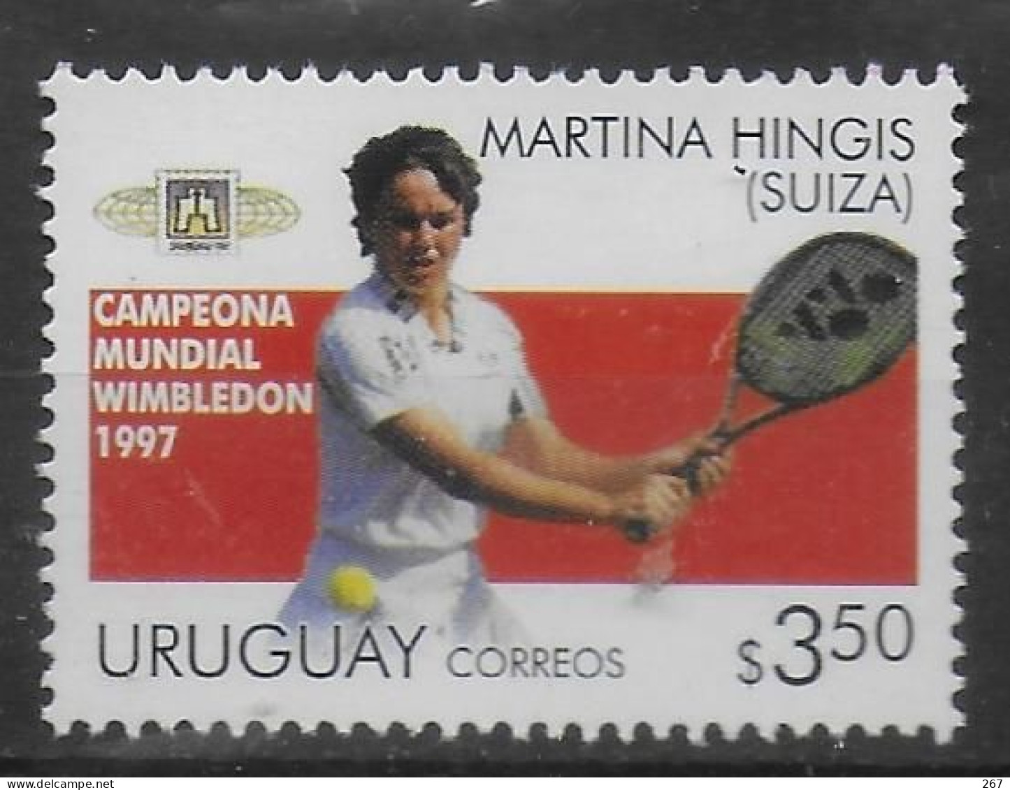 URUGUAY   ( BF 65 )  * *  Tennis Martina Hingis - Tennis