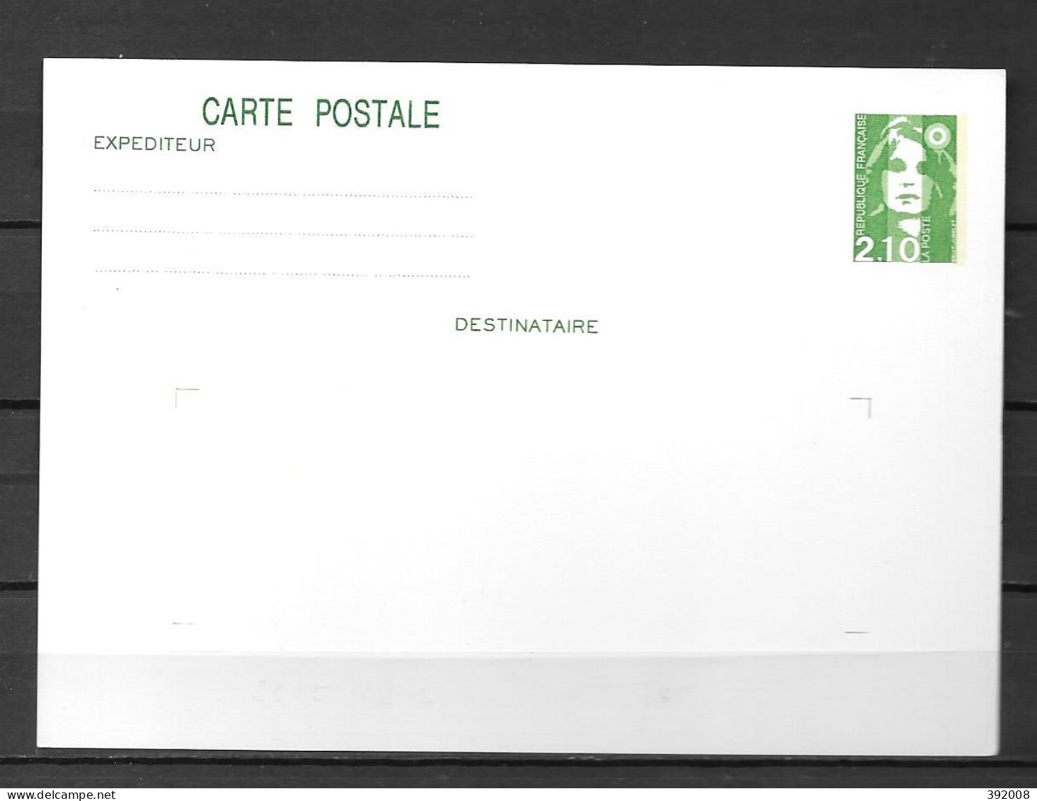 1990 - 2622-CP1 - Marianne Bicentenaire - 7 - Cartes Postales Repiquages (avant 1995)