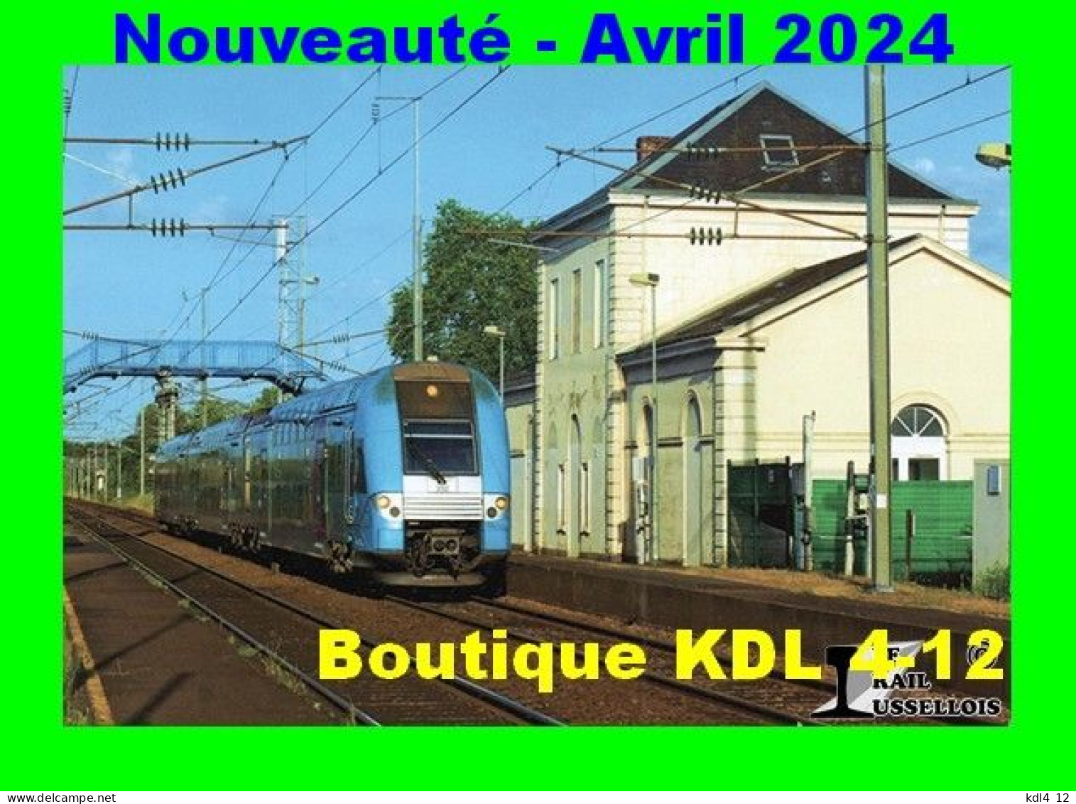 RU 2172 - Automotrice Z 24683/684 En Gare - OUDON - Loire Atlantique - SNCF - Oudon