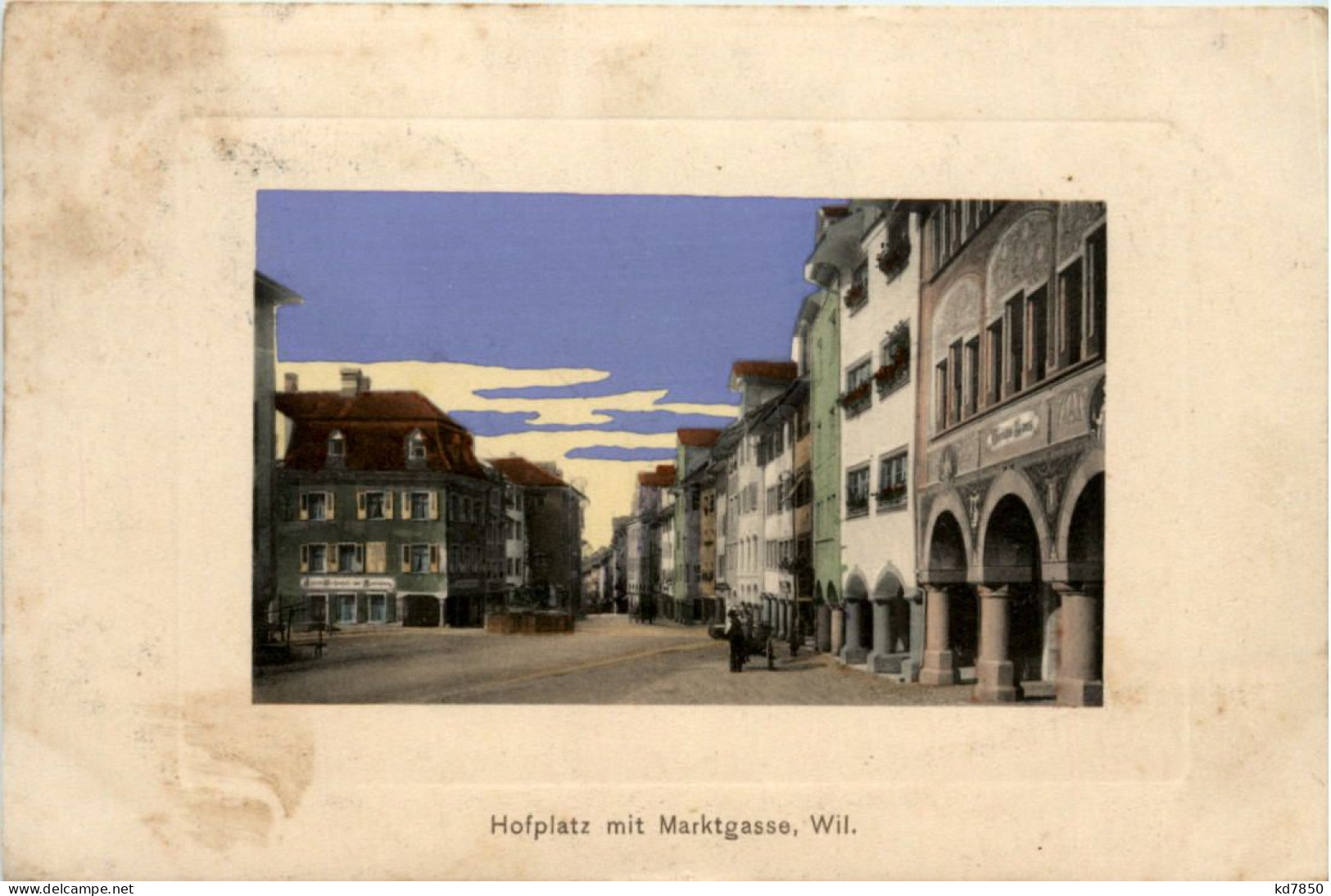 Wyl - Hofplatz Mit Marktgasse - Wil