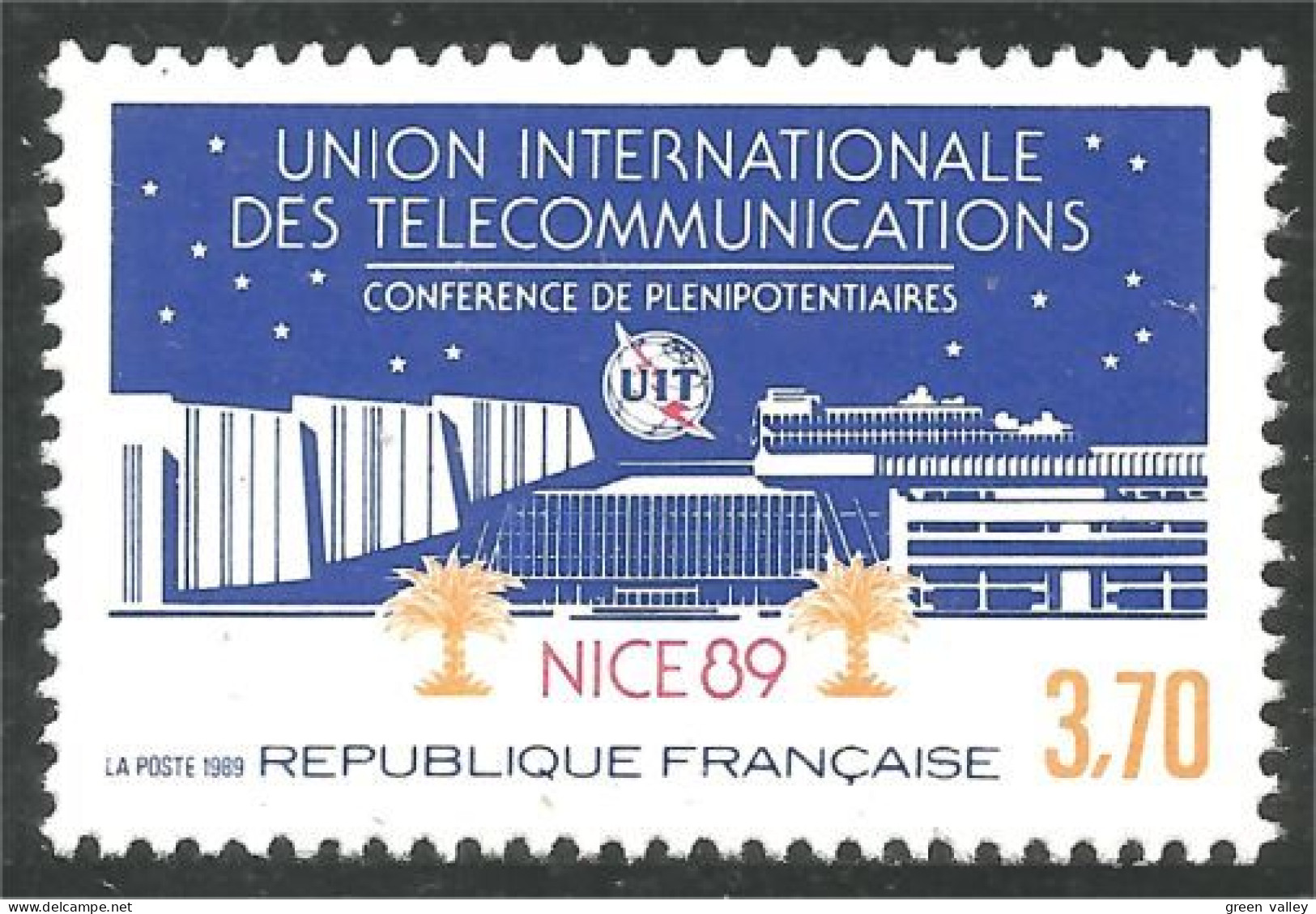 355 France Yv 2589 UIT ITU Telecommunications MNH ** Neuf SC (2589-1d) - Other & Unclassified