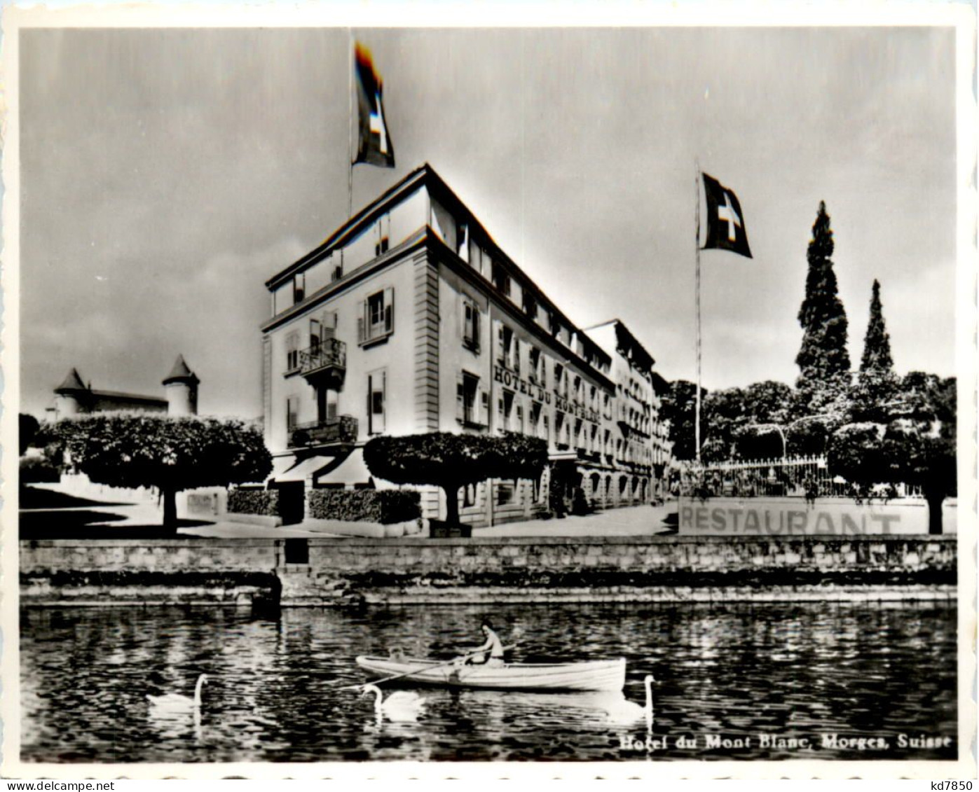 Morges - Hotel Du Mont Blanc - Morges