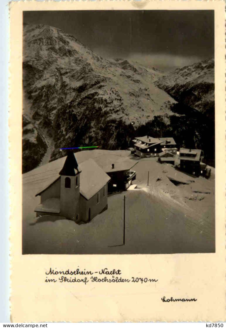 Hochsölden, Mondschein-Nacht - Sölden