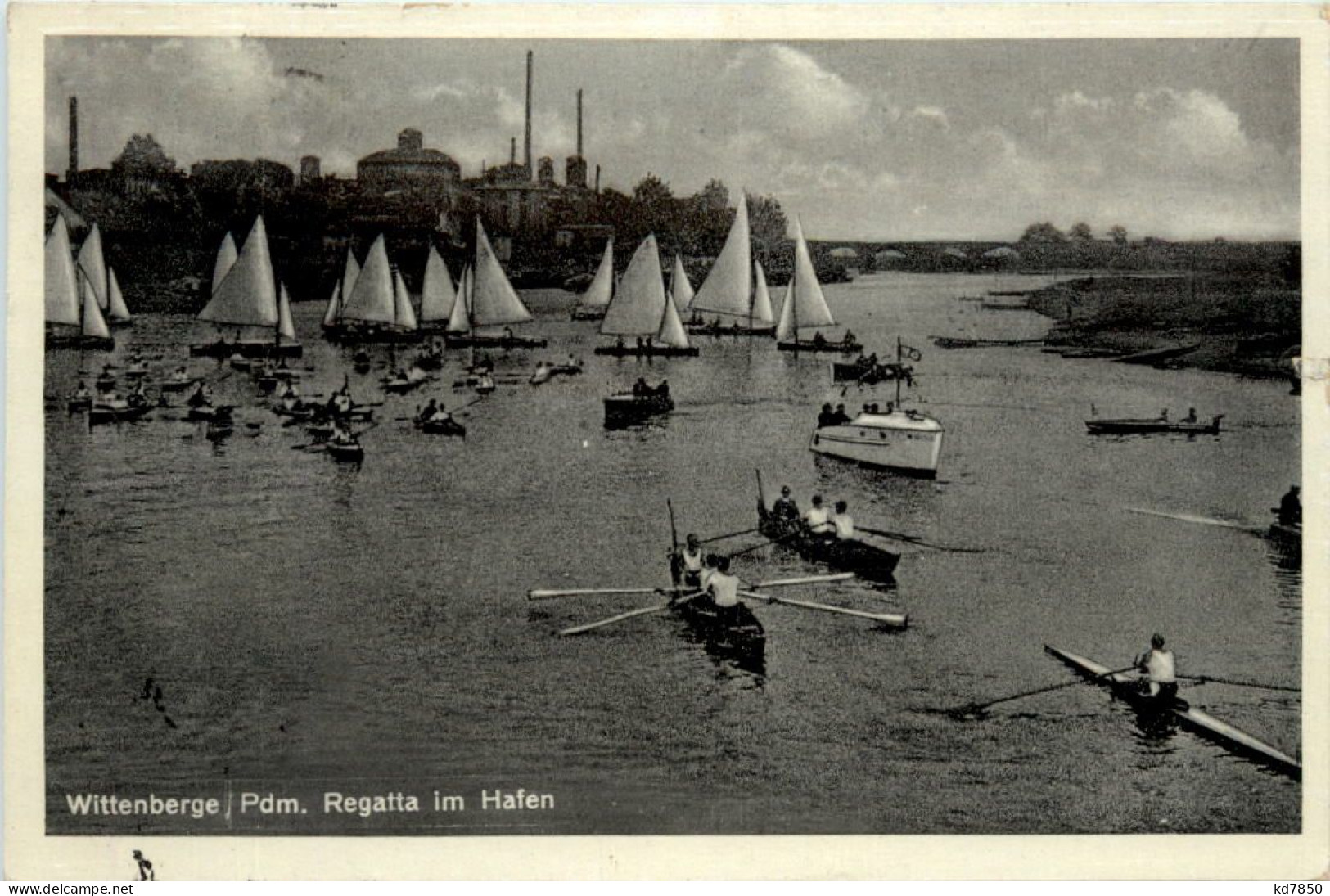 Wittenberge, Regatta Im Hafen - Wittenberge