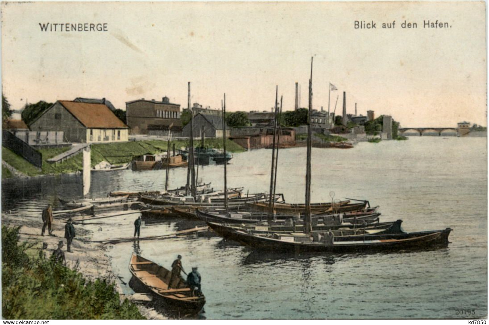 Wittenberge, Blick Auf Den Hafen - Wittenberge