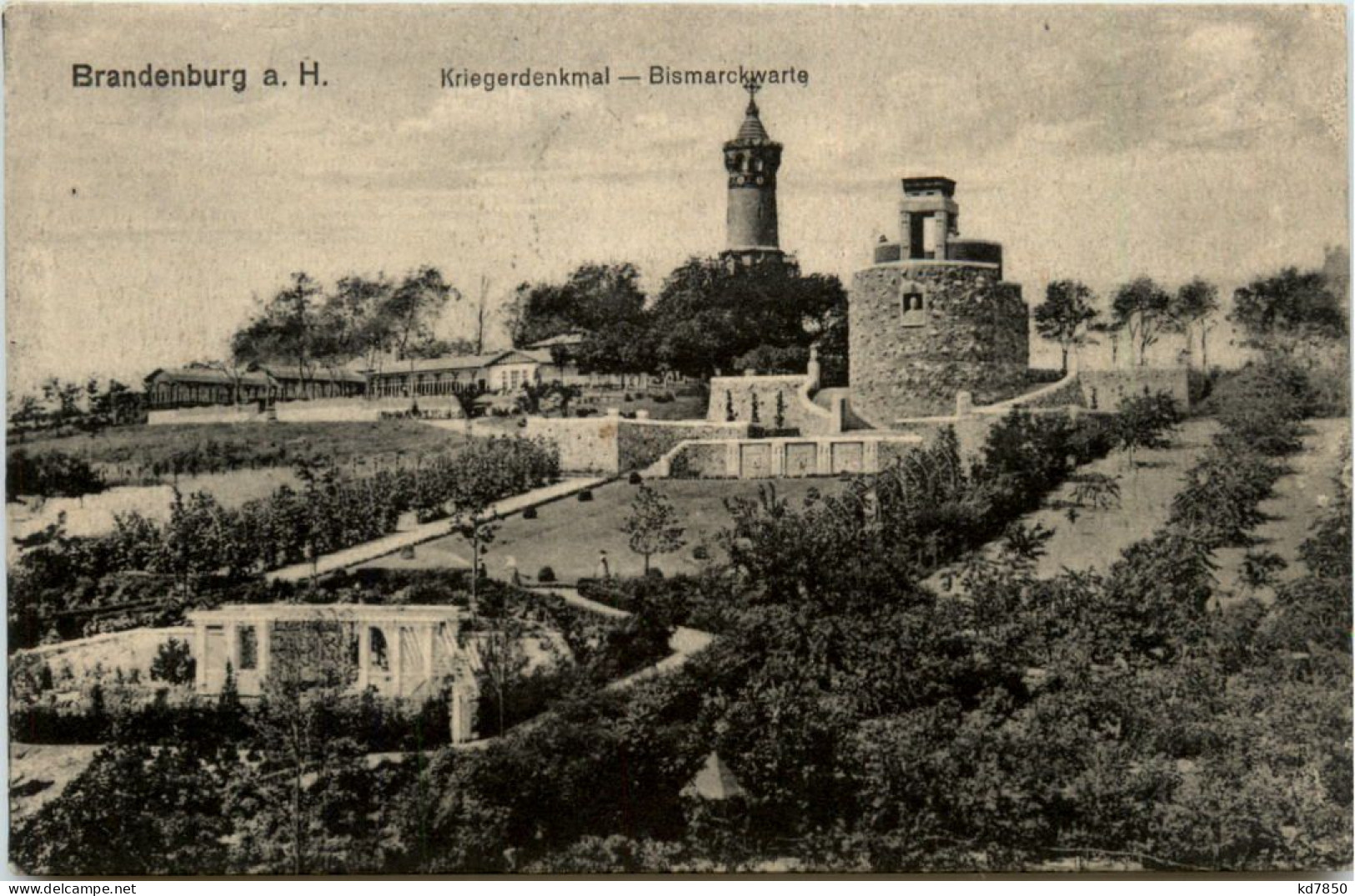 Brandenburg - Kriegerdenkmal - Feldpost - Brandenburg