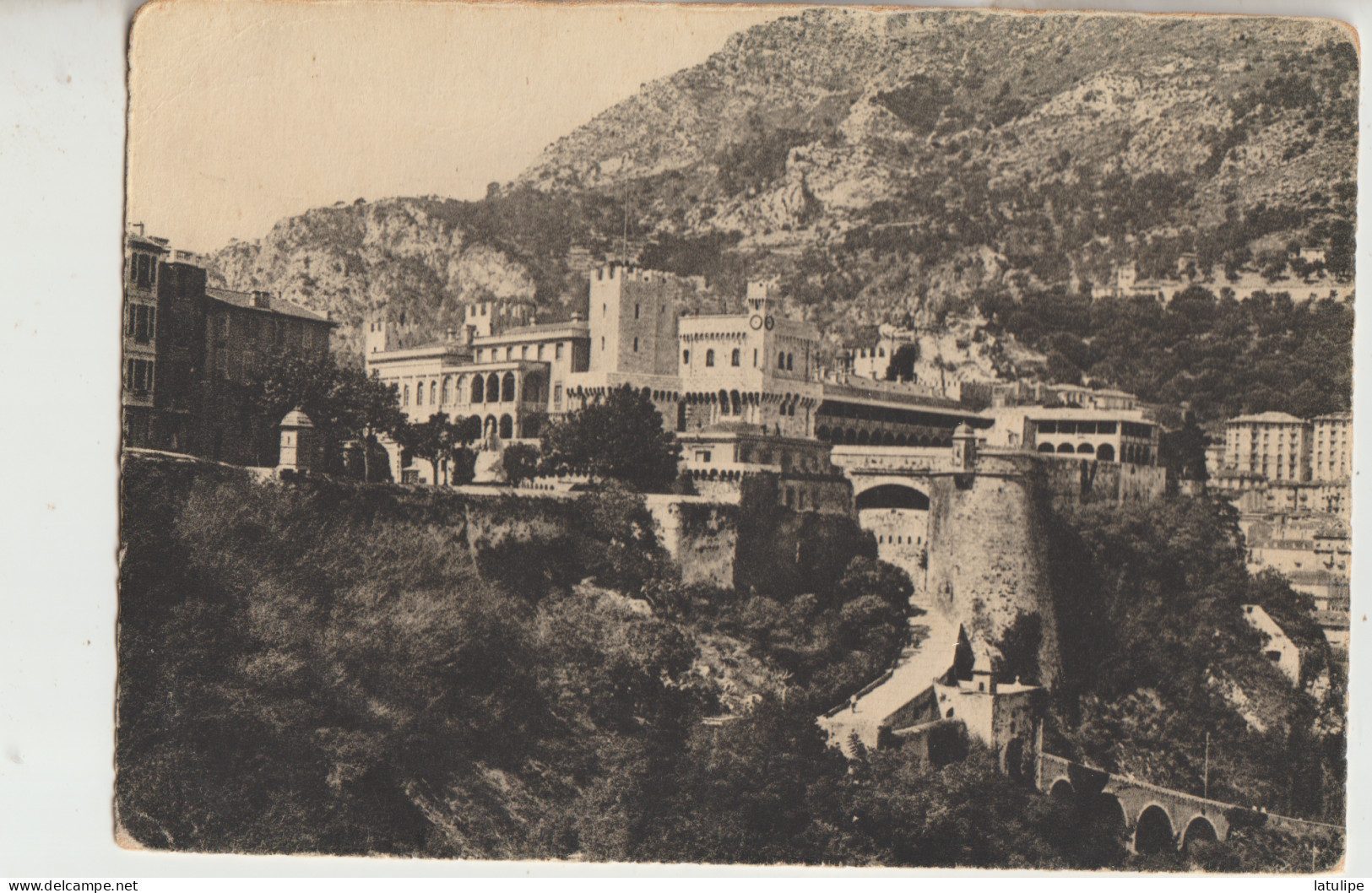 Principauté De Monaco  G  F   Le Palais Du Prince En Vue Generale - Tarjetas Panorámicas